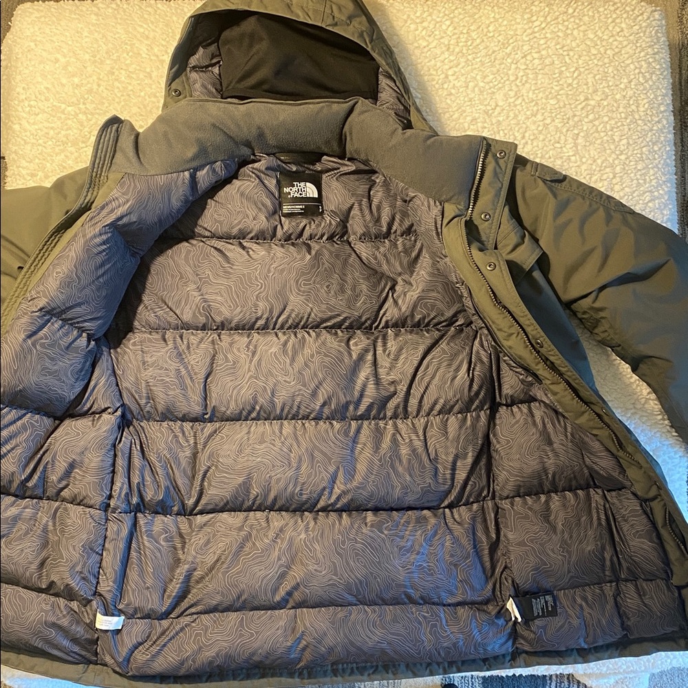 The North Face McMurdo Down Parka -Men’s Size S, Color Olive Green - Picture 4 of 13